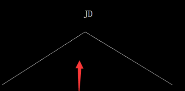 CAD中怎么根據(jù)切線交點繪制曲線