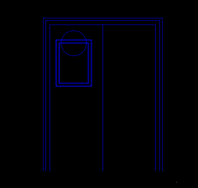 CAD怎么設(shè)計(jì)一款歐式門(mén)平面圖?