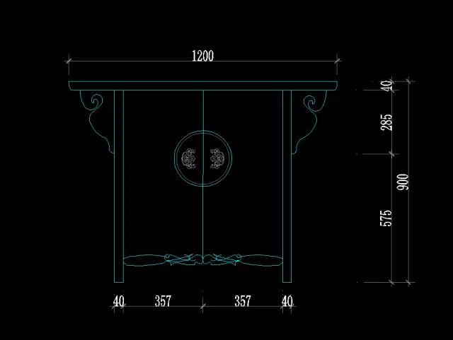 CAD怎么繪制中式家具平面圖？