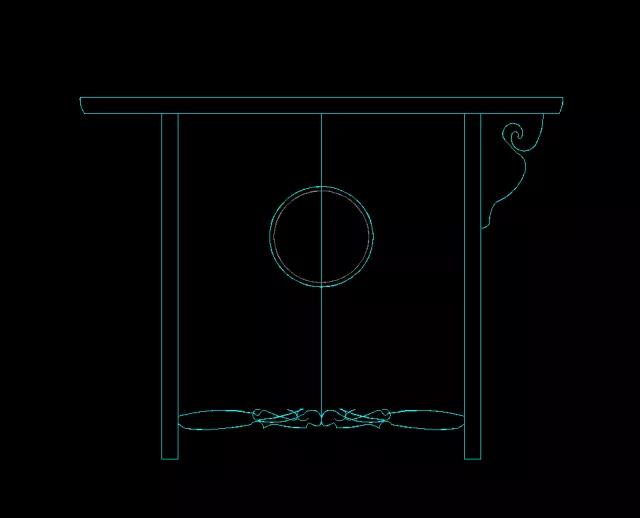 CAD怎么繪制中式家具平面圖？