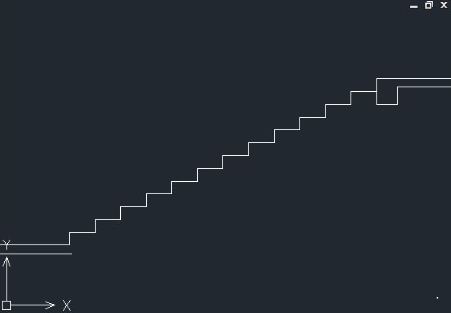 CAD如何利用工具繪制樓梯？